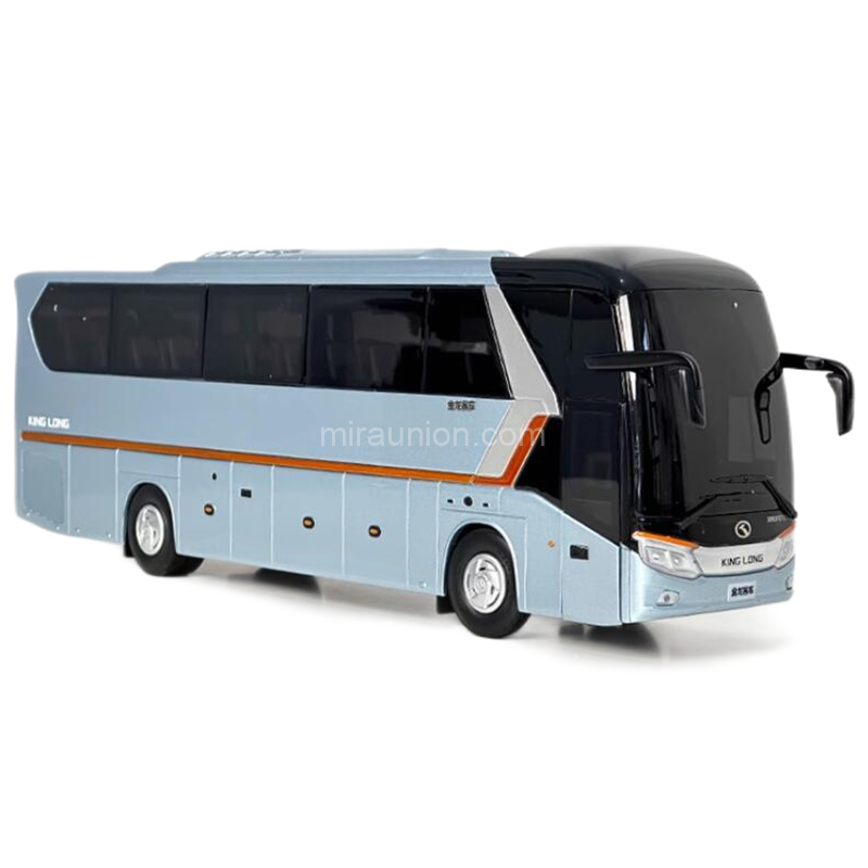 1 38 Xiamen golden dragon Longwei second generation XMQ6129 diecast travel bus model (11)