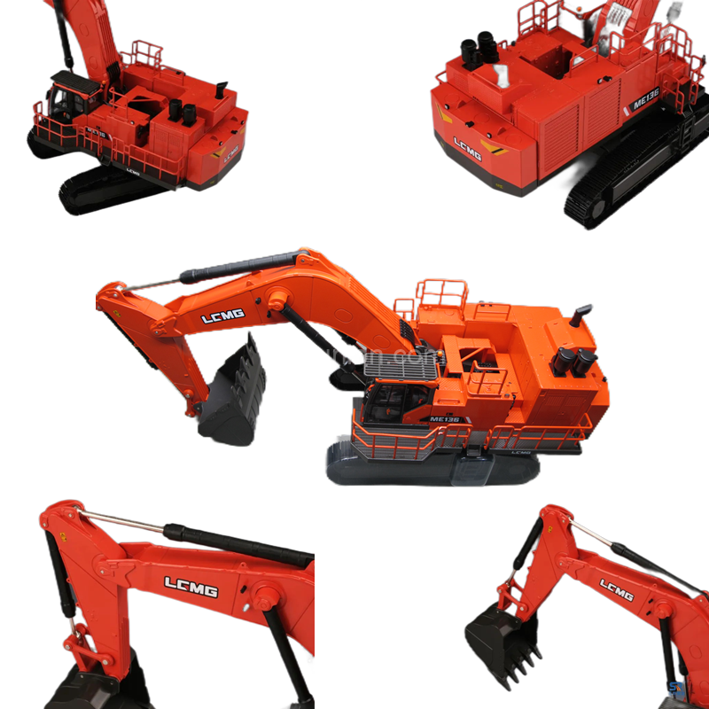 1 35 SDLG ME136 Diecast Excavator Replica zinc alloy diecast digger model (8)