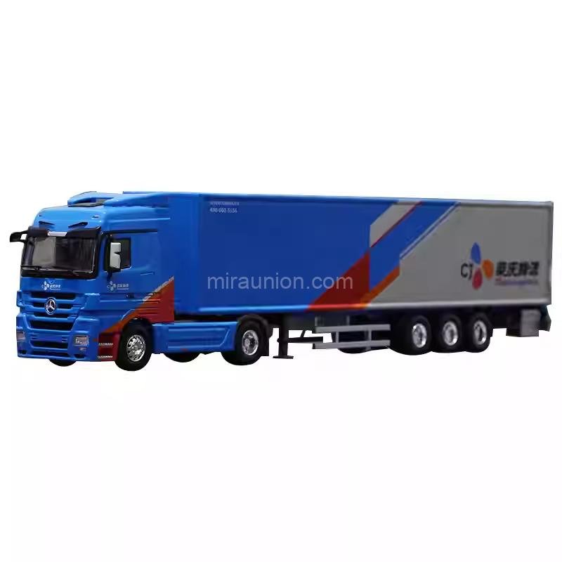 1 50 Scale Mercedes-Benz diecast Container Truck Model (2)