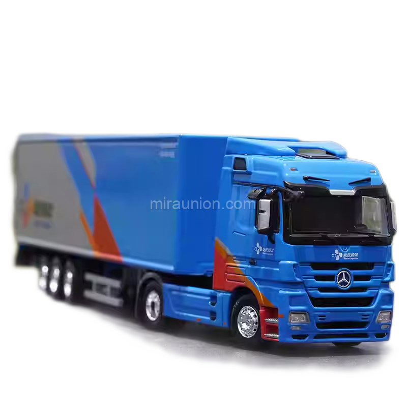 1 50 Scale Mercedes-Benz diecast Container Truck Model (4)