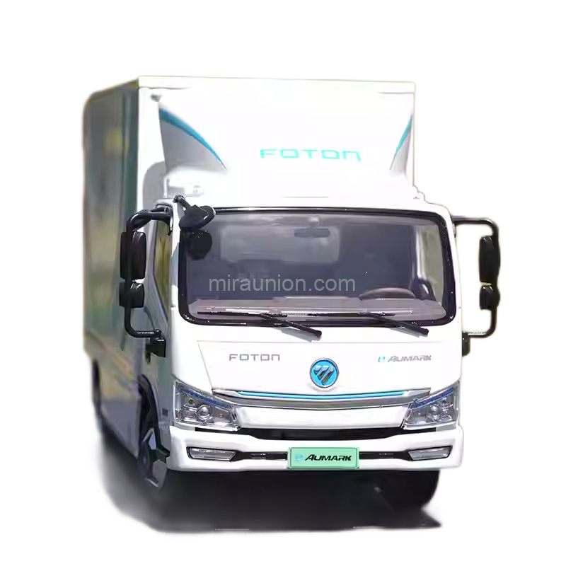 1 22 Foton e-AUMARK S3 Diecast Electric Box Truck Model (3)