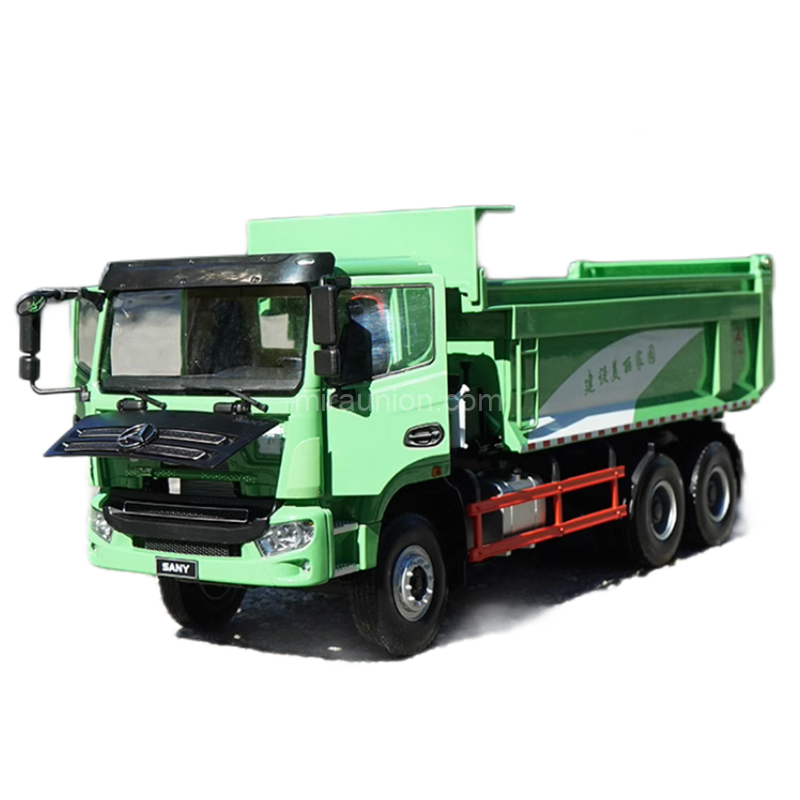 1 24 SANY environmental intelligent alloy dump truck model (1)