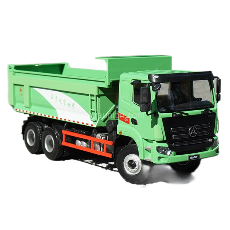 1 24 SANY environmental intelligent alloy dump truck model (5)