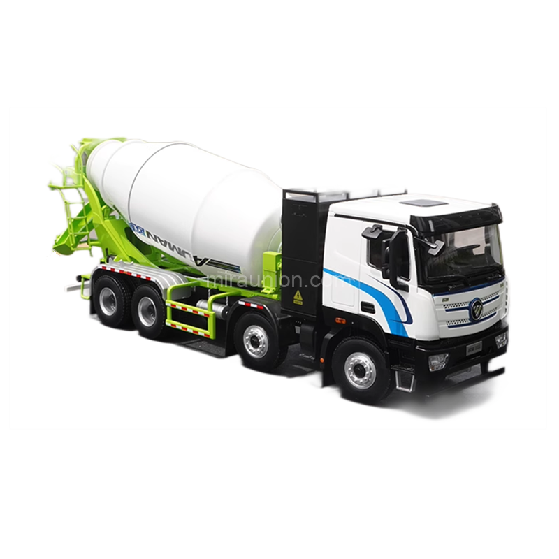 1 24 Scale Foton Auman EST LOXA L10 84 Diecast Concrete Mixer Truck (10)