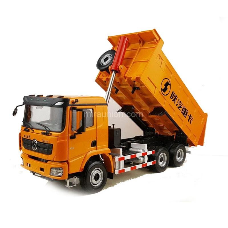 1 24 Shacman Delong X3000 Alloy Dump Truck Model (1)