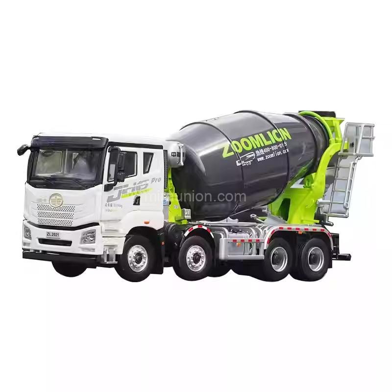 Collectiable 1 38 Zoomlion FAW JH6 Pro Alloy Concrete Mixer Truck Model for gift (12)