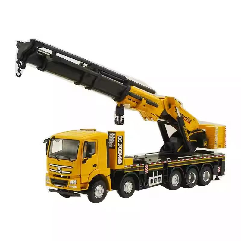 1 35 XCMG SQZ4500 Diecast Heavy-Duty Folding Arm Truck Crane Model (6)
