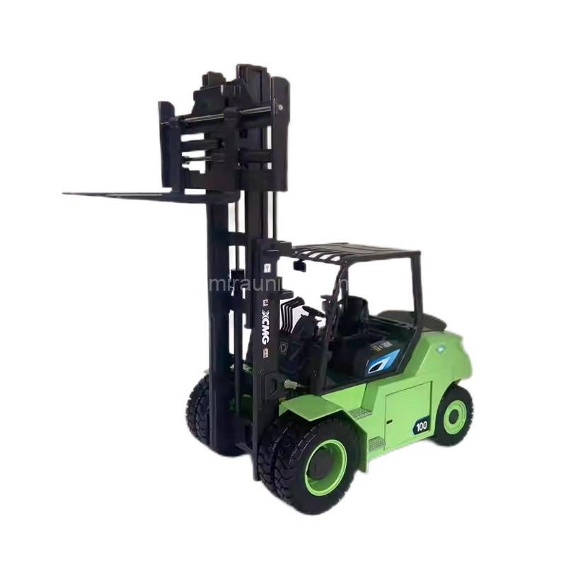 Realistic Alloy Replica 1 20 XCMG XVB100-QL9-G new energy 10ton Diecast Electric Forklift Model with Functional Features (6)