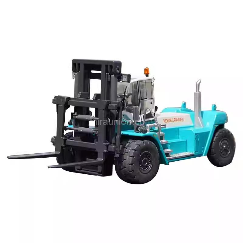 1 50 Konecranes Heavy-Duty Diecast Container Forklift Model – High Detail Alloy Port Terminal Replica (1)