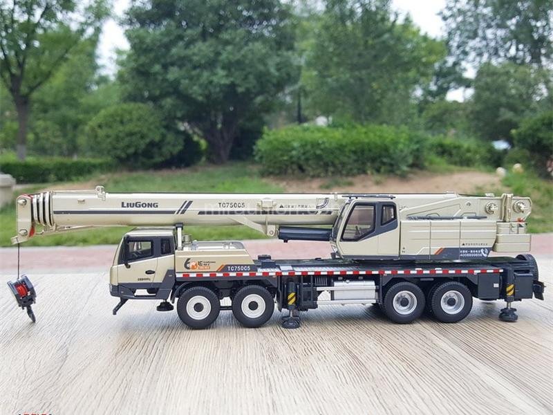 1:50 Liugong TC750C5 Alloy Truck Crane Miniature - Scale Artisan ...