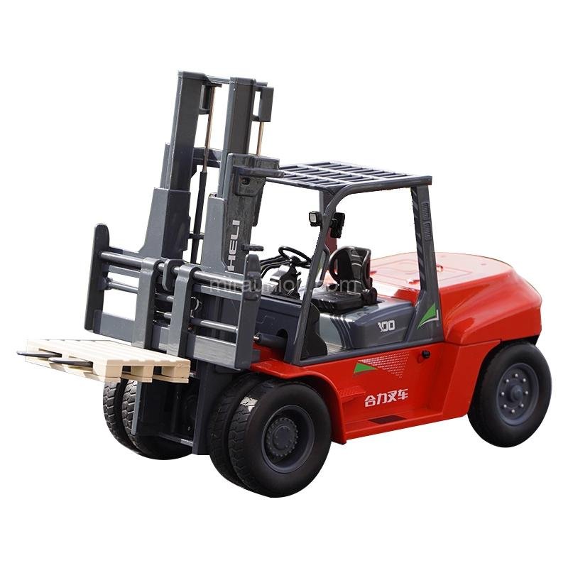 Original high quality 1 25 HELI G-Series 10T collectible forklift model – Realistic Heavy-Duty Alloy Construction Replica (1)