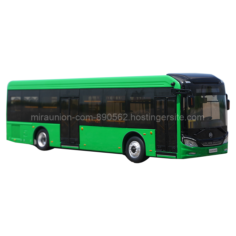 1 42 Golden Dragon NAV2 New Energy Alloy Public Transit Bus – Premium Alloy Public Transport Collectible (1)