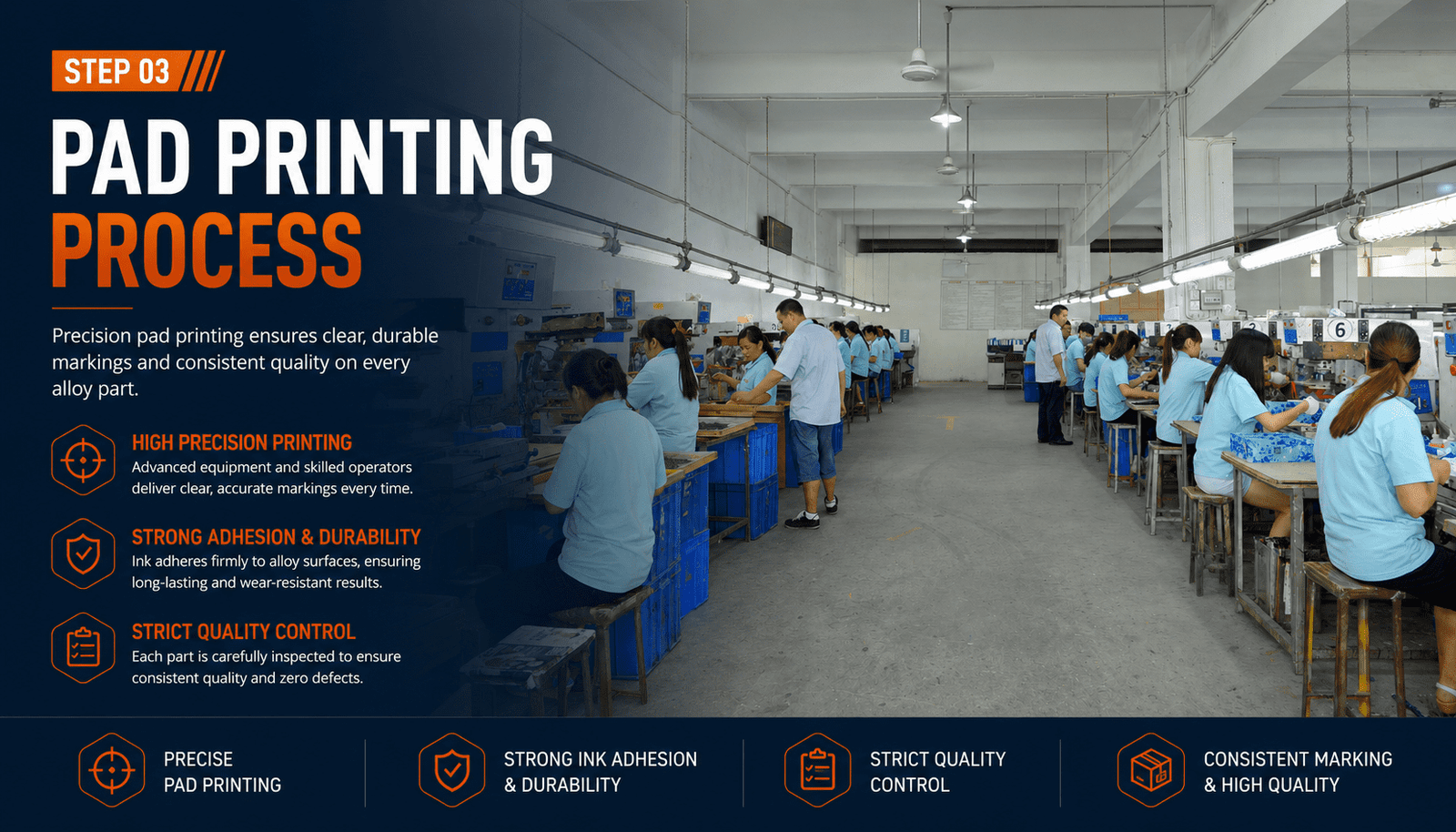 Pad printing process