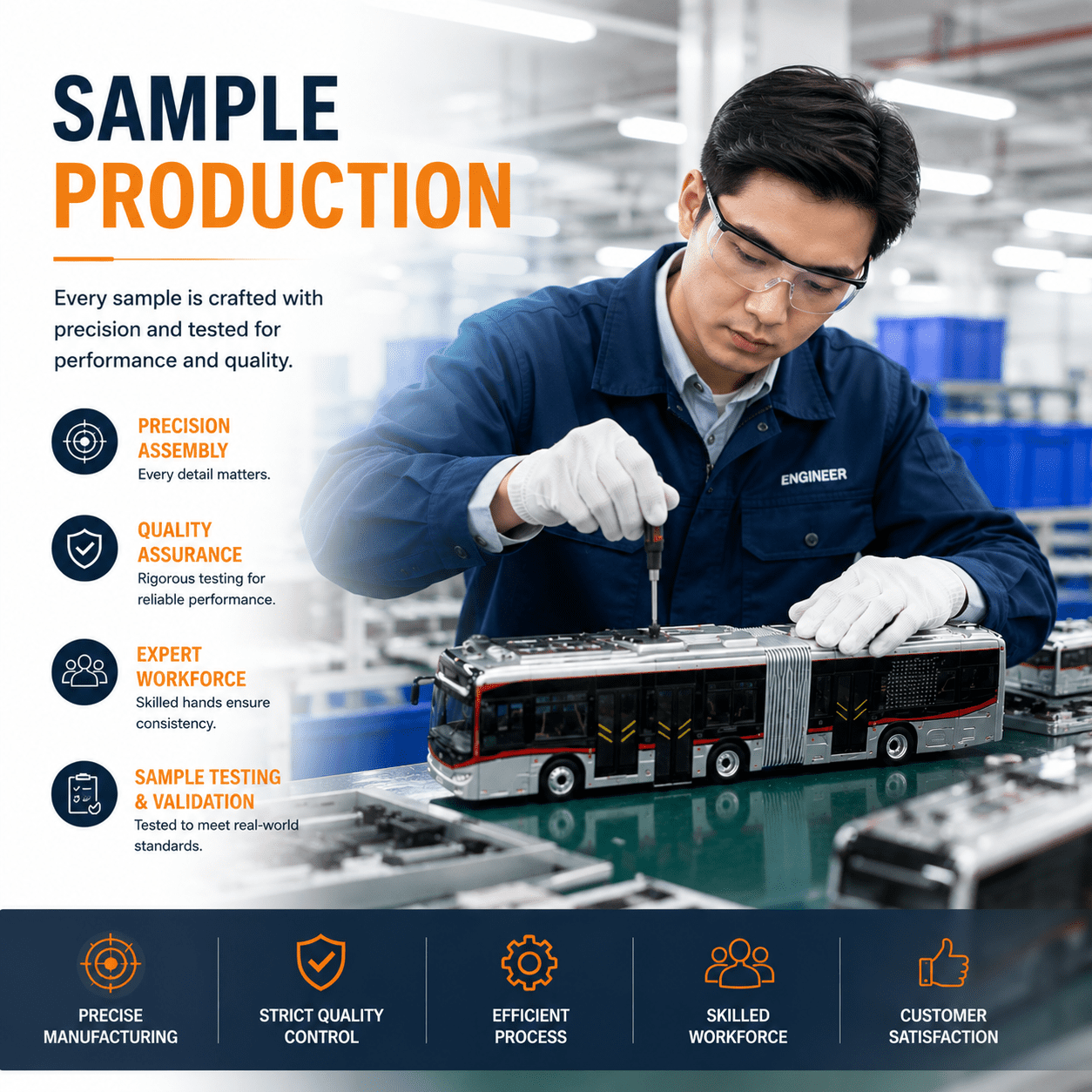 Sample production