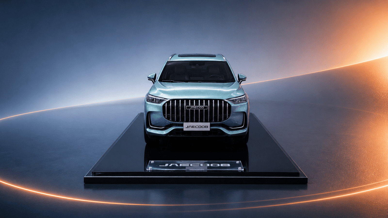 Chery Tiggo 9 scale model front view