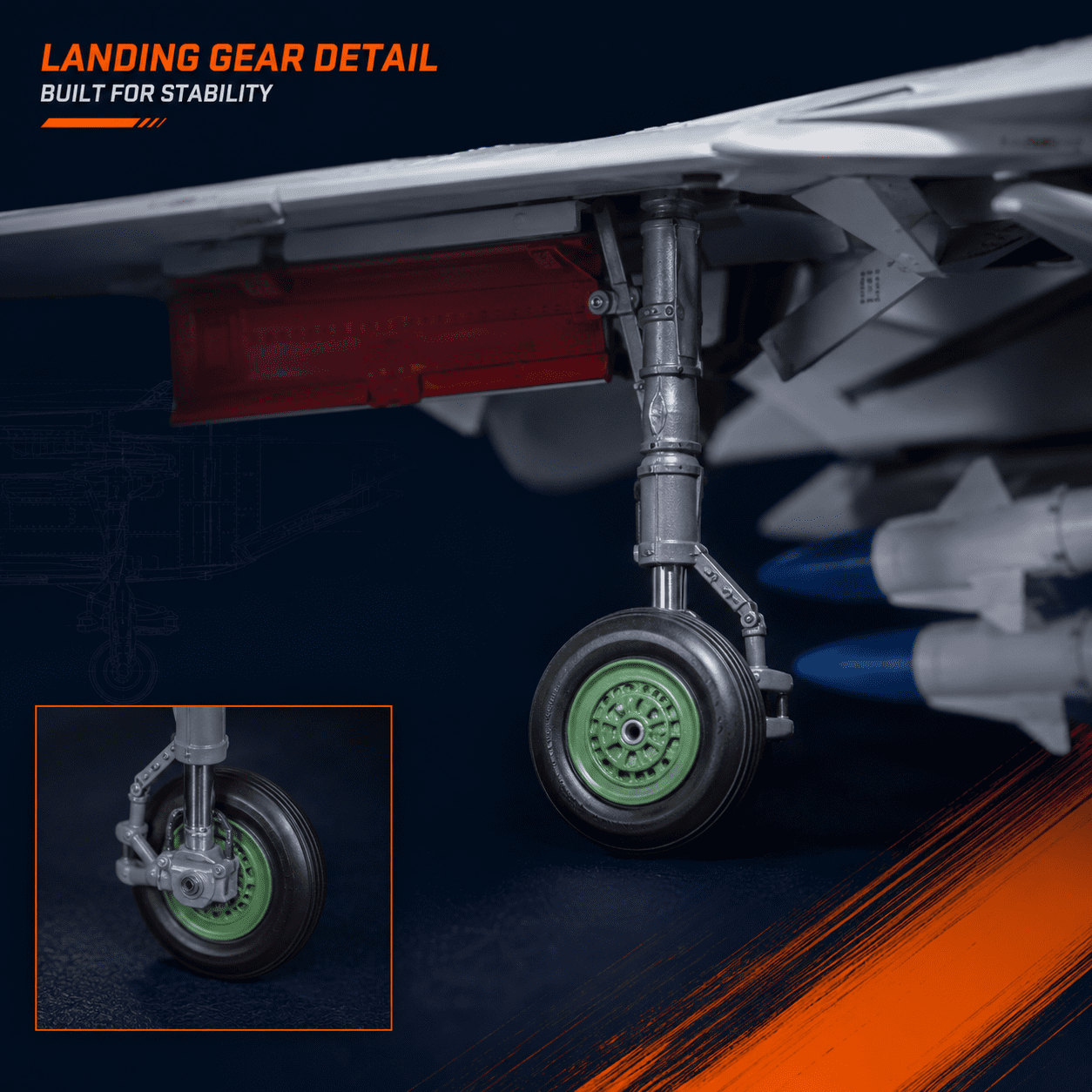 J-15 fighter jet model surface detail
