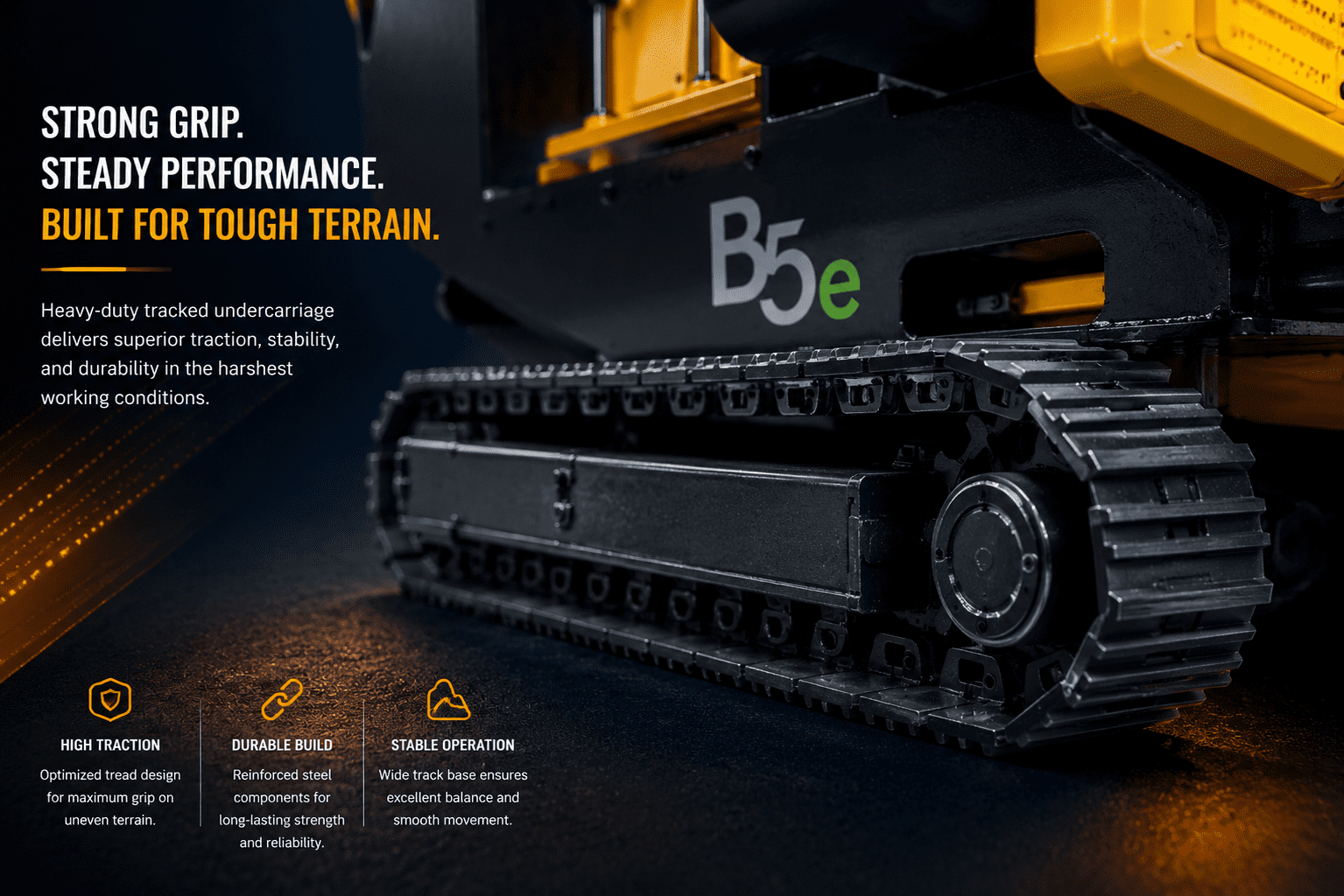 Keestrack B5E model track detail