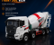 Front side View of 1 24 Scale SANY 4 Axle 12cube Concrete Mixer Truck Model