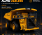 Front side of 1 46 Scale XCMG XDE360 eLECTRIC Mining Dump truck diecast model